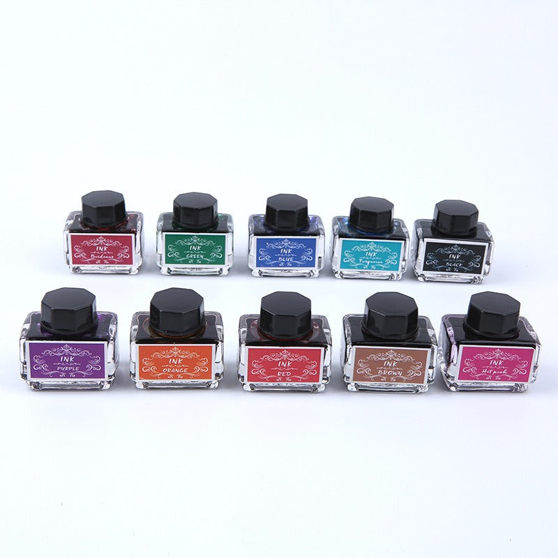 Student Glass Bottle Color Ink 15ML