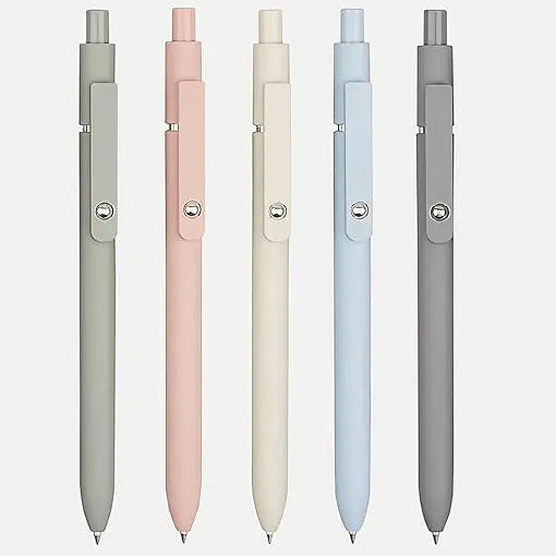 Morandi Gel Pens – 0.5mm Fine Tip (Set of 5)